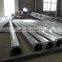 Mid hinged lighting pole steel pipe folding column folding street lighting pole