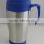16oz PP liner& stainless steel outer Auto Mug