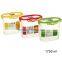 Household Item Plastic Type Food Grade Container with Lid Freezer1750ml