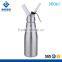 250ml Stainless Steel Lid&Body Cream Whipper/Whipped Cream Dispenser Stainless Steel