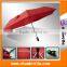 Plastic umbrella handle LED umbrella made in china