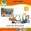 New design orbital toys pull back railway car play set