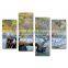 Multi-panel forest canvas painting scenery picture
