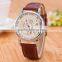  Trade Assurance Supplier Cheap Quartz Watch Mechanical Watch Face With PU leather Band