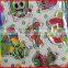 animal number embossed PVC stickers for children