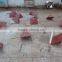 Red Painted Cating Pyramid Anchor