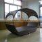 Unique Style Handmade Rattan Daybed Canopy Covered