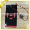 silver hot stamping 3d logo seal tag red plastic hang tag string/hang paper tag