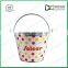Halloween tin bucket with lid