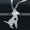 Cute Chihuahuas Accessories Stainless steel necklace wild animals fashion necklace jewelry