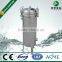 Single bag cartridge filter housing