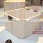 Eco-friendly wood locked storage box