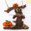 Tree Shaped Human Pumpkin Figurine Resin Halloween Crafts