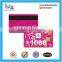 SLE4442/ SLE4428 chip CR80 plastic contact IC cards with magnetic stripe