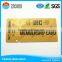 Customized Hang Key1 Tag Combo Card /Snap Off Tab for Various Application