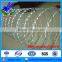 High quality CBT & BTO razor wire Hot Dipped Galvanized Concertina Razor Barbed Wire Coil