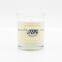 customized 100% natural soy wax candle in glass jar , scented candle,natural essence from france