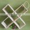 Changeable multifunctional professional design portable DIY wood wine box adjustable wood wine rack with top handle