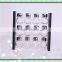 2pcs glass oil bottle set with S/S casing