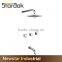 Star.aok Wall Mount Brass Bathroom Tub Faucet with Single Handle