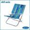 Large Popular High-quality Outdoor Colorful Foldable Leisure Beach Chair Camping Chair With Pillow