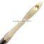 Stainless Steel Tapered Filament Brush Paint Wooden Handle Triangle Paint Brush