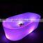 Modern popular rechargeable led lighting bathtub, led ice bucket