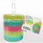 Hot Plastic Magic Rainbow Coil Spring 8.7 *9 cm big size Slinky Colorful Novelties Educational Toy