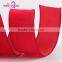 Decorative 32mm red jute burlap celebrate it ribbon for wedding car