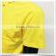 High Quality Golf Shirt Yellow With Black Fly