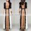 New Fashion fashion muslim women long dress pictures with lace pattern abaya designs HSD7448