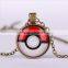 New Style Jewelry Cabochon Pokemon go Gba Latest Design Poke Ball Necklace