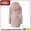 Newest Design Women Leisure Wearing Winter Hoody Padding Long Jacket