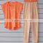 Knitted Pajamas Set With Print
