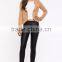 Latest Notched Collar Asymmetric Zip Woman Jacket Fashion Women Coats