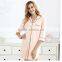 The spring and autumn period and the modal seven shirt sleeve pajamas women summer thin sexy nightgown loose big yards