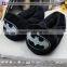 2017 Top Quality Disposable Coral Fleece Hotel Slippers with Embroidered Logo