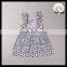 Yawoo wholesale little girls damask cotton tank summer dress new style boutique dress