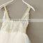 In stock top quality golden straps baby dress cutting M5070453