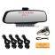 bluetooth rearview mirror with LED display bluetooth handsfree car kit BT-628EY