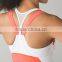 Custom Sexy Bra Net Fabric Y back Pink Ladies Wholesale slimming bra