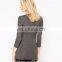 Plunge Neck Ruched Top Maternity Corset