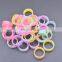 Fashion Couples Ring Candy Color Glow In The dark Ring Hand Ring Silicone Elastic Rope