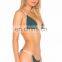 2018 brazilian bikini set girl's sexy seamless swimsuit swimwear reversible