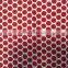 Red & White Dots Printing Blended Nature Fabric 12 mm Silk Cotton