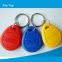 Top sale 13.56MHz Waterproof Rfid Tags Keychain T5577 Ntag213 216 Card NFC Key fob