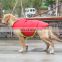 Pet dog warm clothes big dog coats waterproof large dog Double side wear clothes