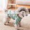 wholesale Girl Pet dog Winter Clothes cactus corduroy Overcoat
