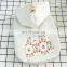 dog clothes hoodies spring/summer hooded sweat shirt pitbull costume pet fat dog