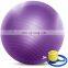 Harbour eco friendly anti-burst exercise pvc 30/45cm yoga ball with exercises on ball